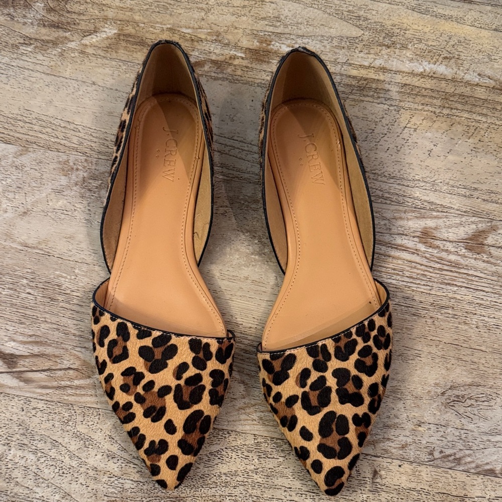 J. Crew Animal Print Women's Flats